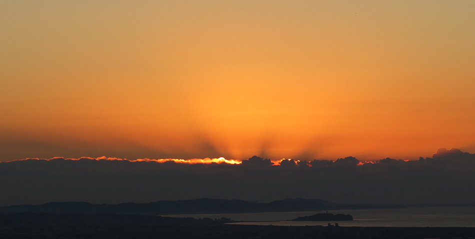 初日の出in聖峰