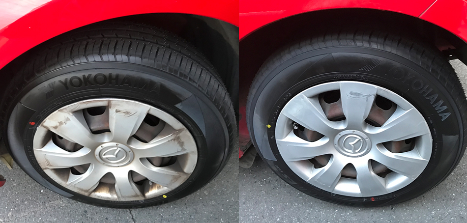 タイヤ＆ショックアブソーバー交換