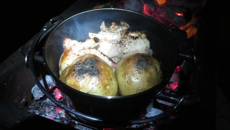 ダッチオーブン試運転その2