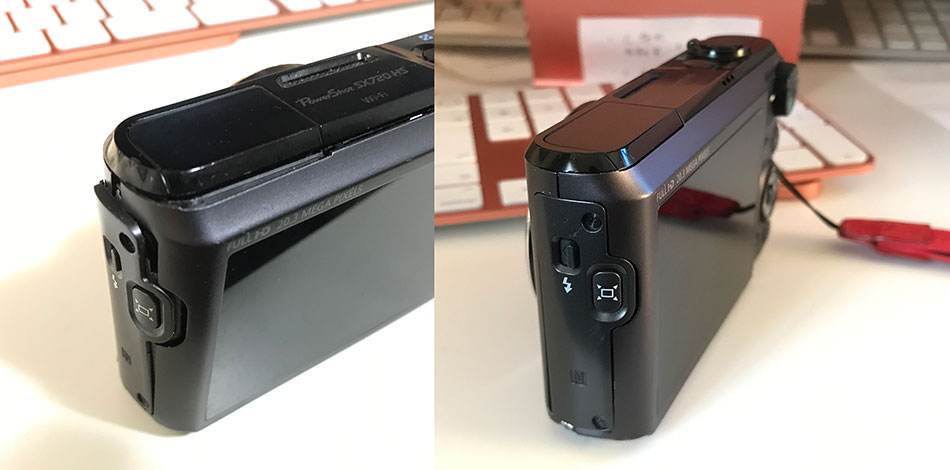 カメラが壊れた！