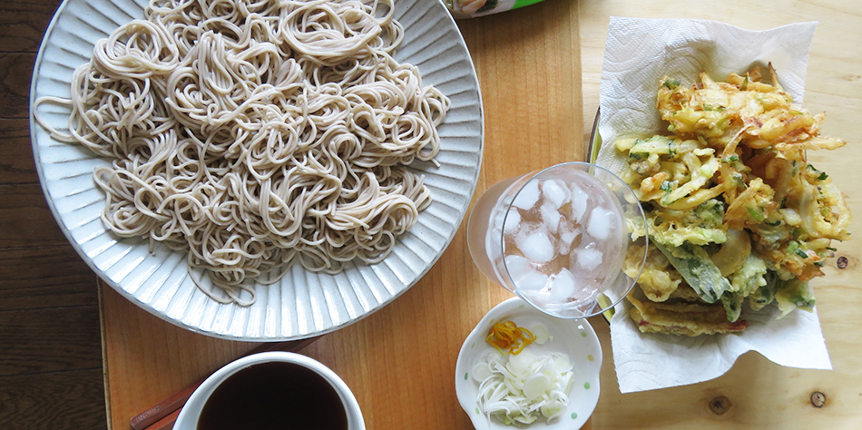 自家製天ざるそば