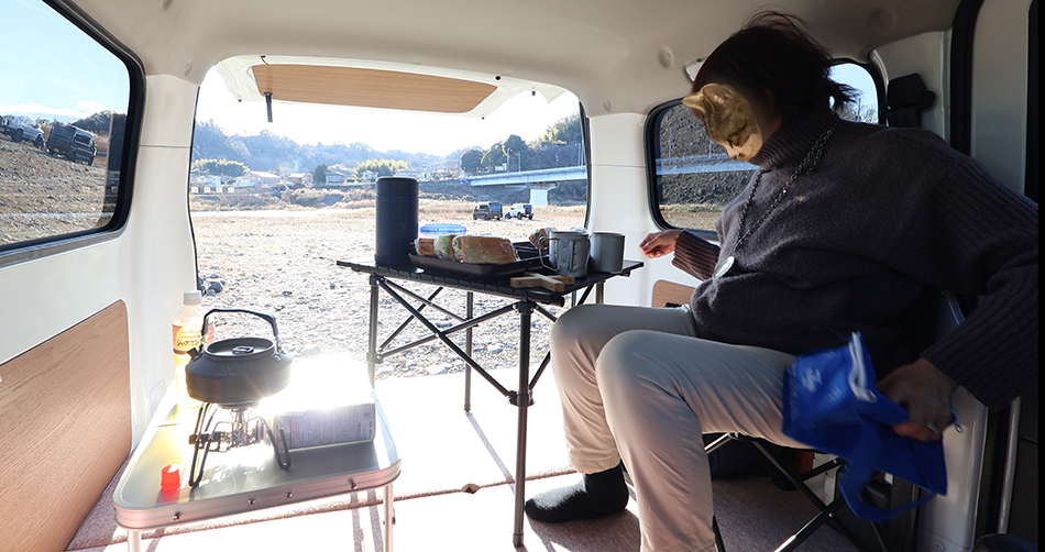 高田橋でランチ