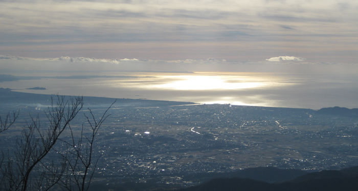 大山から江ノ島