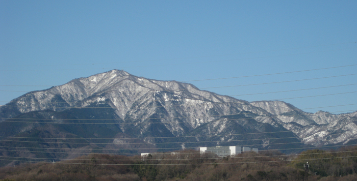 雪の大山